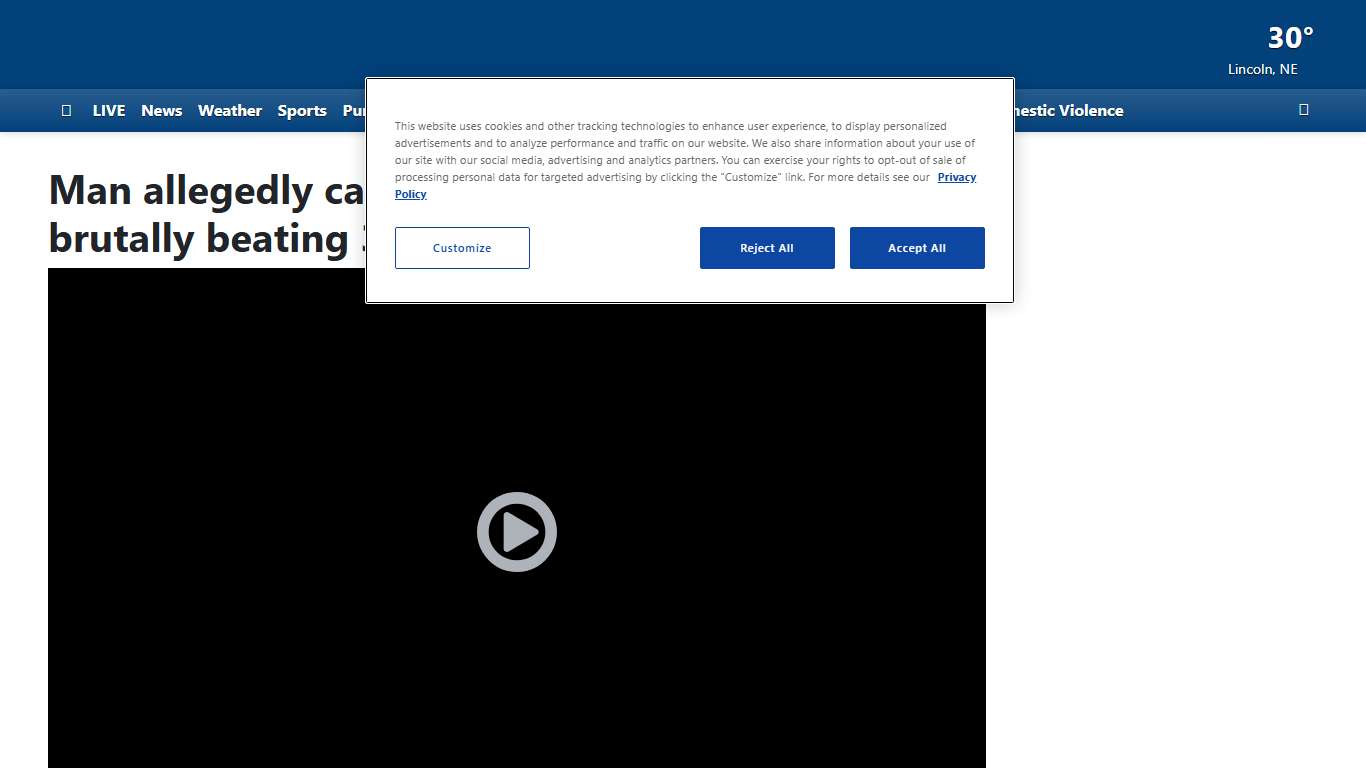 Man allegedly caught on Ring doorbell camera brutally beating 3-year-old boy, police say